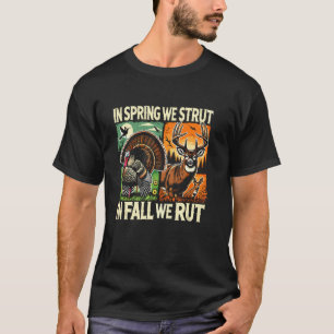 Jagdsaison Truthahn & Hirsch Jäger T-Shirt