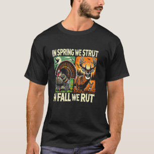 Jagdsaison Truthahn & Hirsch Jäger T-Shirt