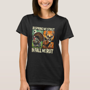 Jagdsaison Truthahn & Hirsch Jäger T-Shirt