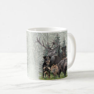 Jagdschrecker Sticker Button Schlüsselanhänger Kaf Kaffeetasse