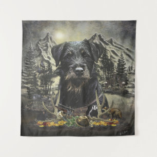 Jagdschrecker - vielseitiger Jagdhund Wandteppich