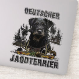 Jagdschrecker - vielseitiger Jagdhundeptiker Aufkleber