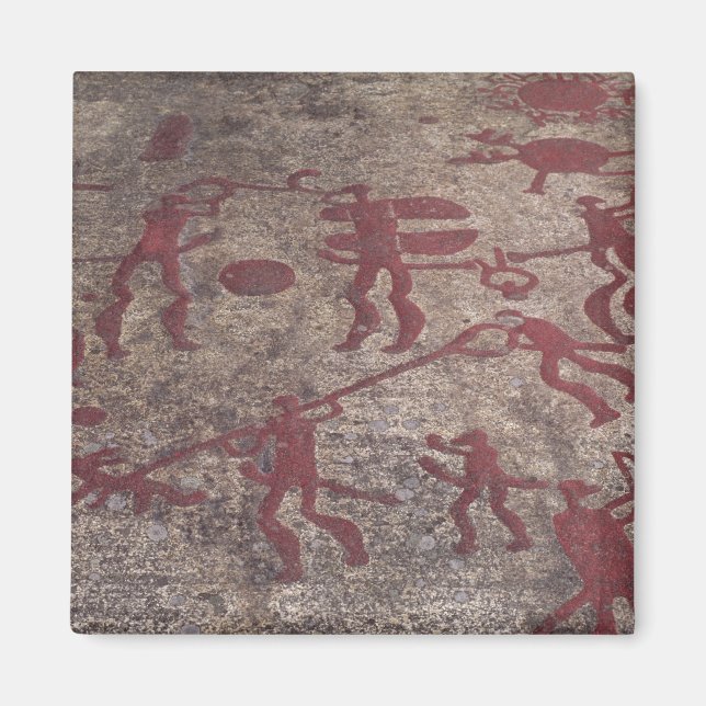 Jagdszene Magnet (Vorne)