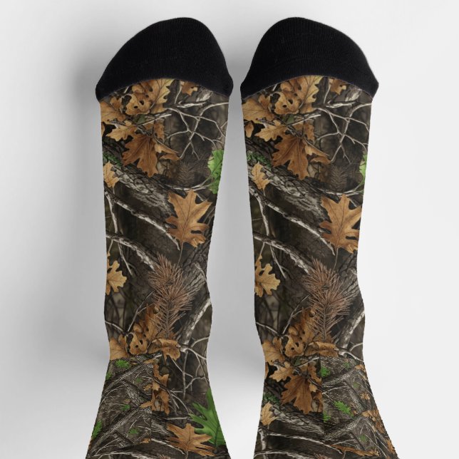 Jagdtarnmuster Socken (Oben)