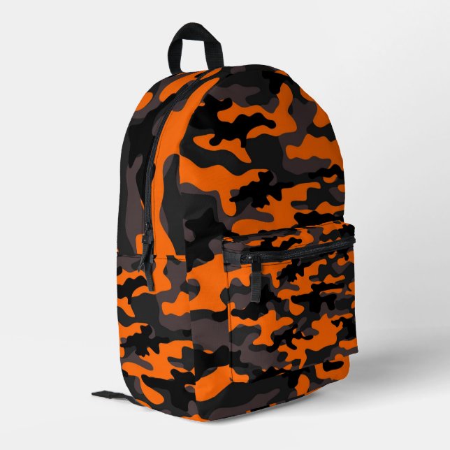 Jagdtarnung Bedruckter Rucksack (Rückseitige Ecke links)