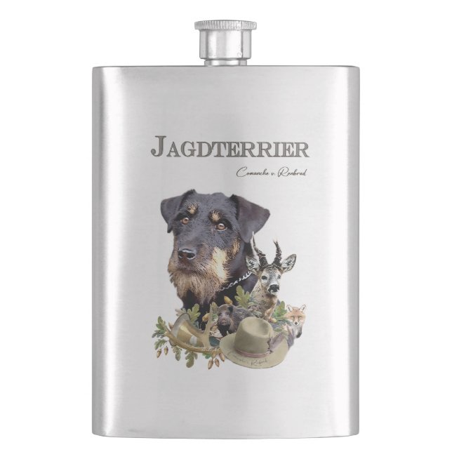 Jagdterer Flachmann (Vorderseite)