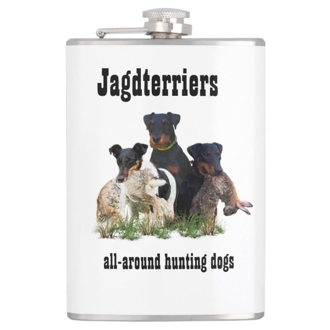 Jagdterer Flask Flachmann (Vorderseite)
