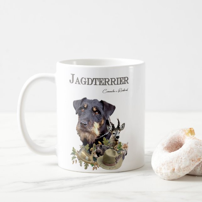 Jagdterer Kaffeetasse (Mit Donut)
