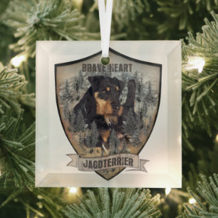 Jagdterer Ornament Aus Glas