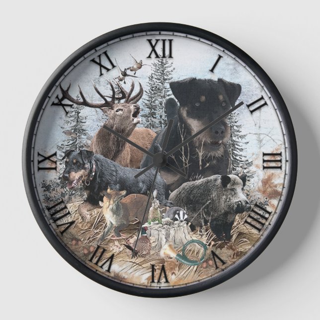 Jagdterer Uhr (Vorderseite)
