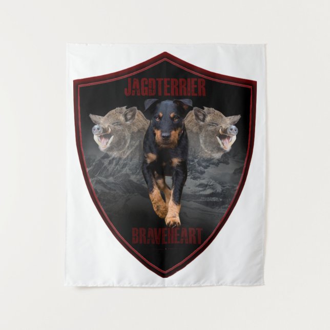 Jagdterer Wandteppich (Vorderseite)