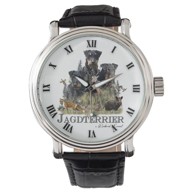 Jagdterers / Renbrad Kennel Armbanduhr (Vorderseite)