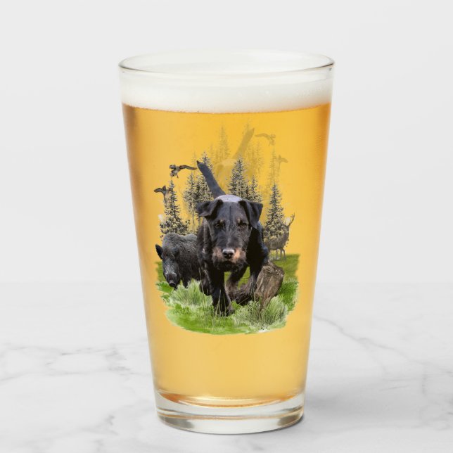 Jagdterre, Deutscher Jagdterrasse Glas (Rückseite (gefüllt))