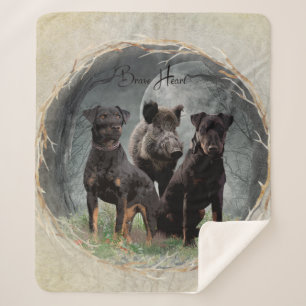 Jagdterre , tapferes Plexiglas Sherpadecke