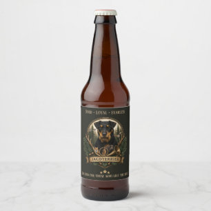 Jagdterrier, Jagd-Logo Bierflaschenetikett