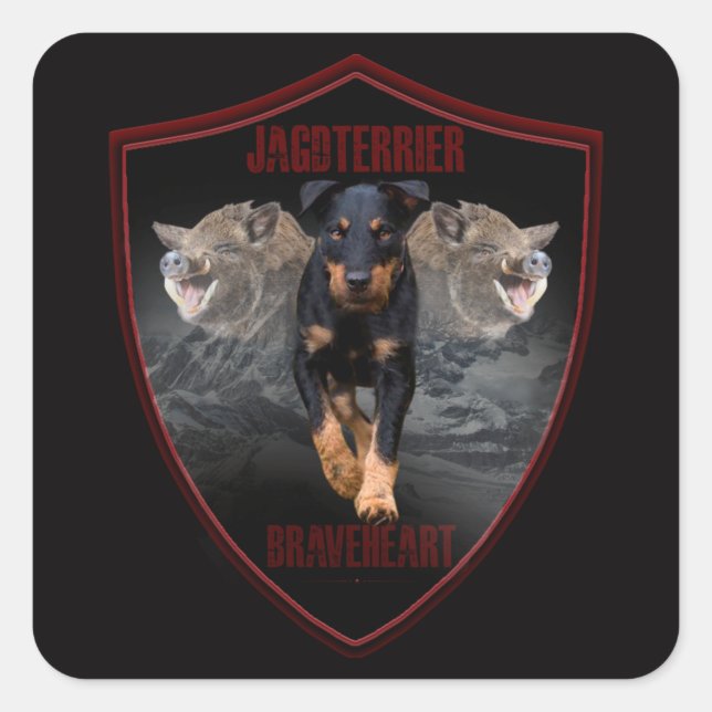 Jagdterry Tapestry Poster Acrylic Print Schlüssela Quadratischer Aufkleber (Vorderseite)