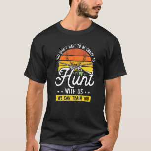 Jagdziffer-Jagdjäger im Freien Camp Lover T-Shirt