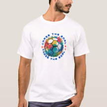 "Jage den Goal Soccer T - Shirt"