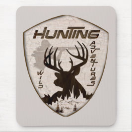 Jagen-Abenteuer-Wandteppich Mousepad