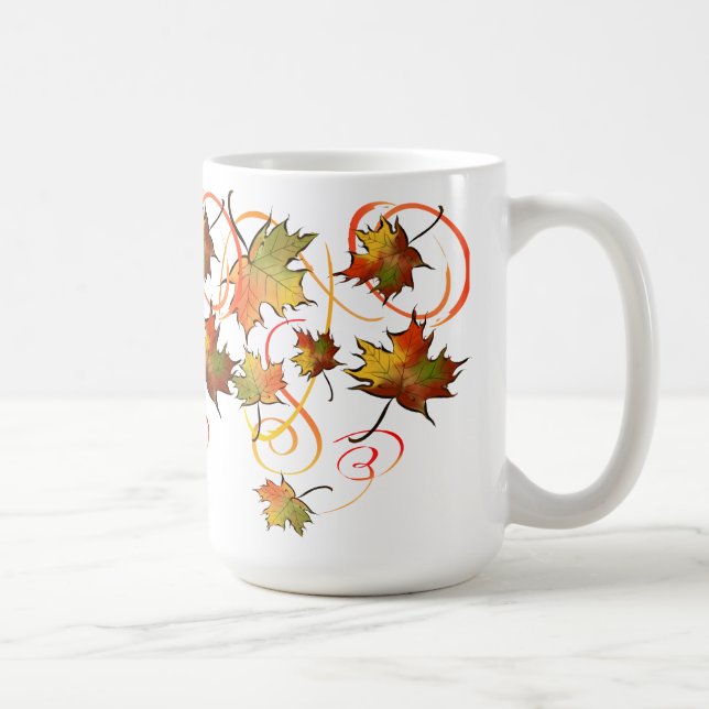 Jagen der Herbst-Brisen-Tasse Tasse (Rechts)