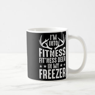 Jagen Ich bin in Fitness Deer Freezer Funny Hunter Kaffeetasse