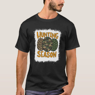 Jagen Ostern Ei Trio Camouflage Ostern Da Ostern T-Shirt