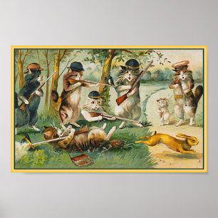 Jagen Poster/ Drucken Poster