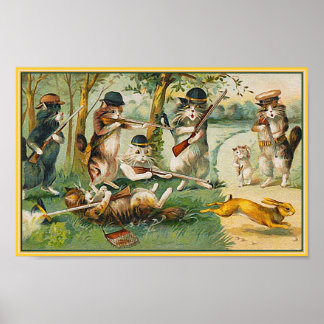 Jagen Poster/ Drucken Poster