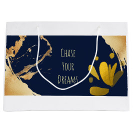 Jagen Sie Ihre Träume große Geschenktasche Große Geschenktüte