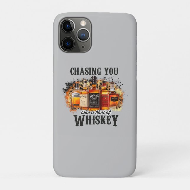 Jagen Sie - wie ein Whiskey-Shot Case-Mate iPhone Hülle (Rückseite)