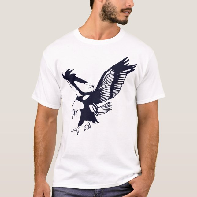 Jagen von Adler Men's Basic T - Shirt (Vorderseite)