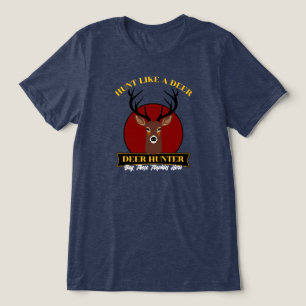 Jagen wie ein Reh Tri-Blend Shirt