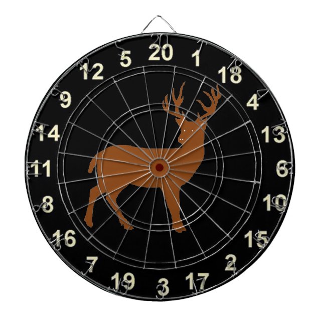 Jäger Buck Stehend Dart Board 4 Dartscheibe (vorne)