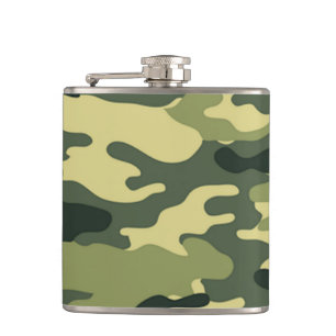 Jäger-Camouflage Flachmann