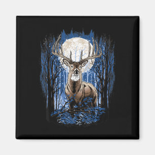 Jäger Deer Jagd Big Whitetail Buck Magnet
