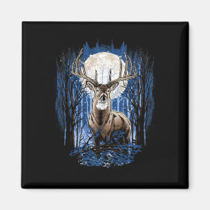 Jäger Deer Jagd Big Whitetail Buck Magnet