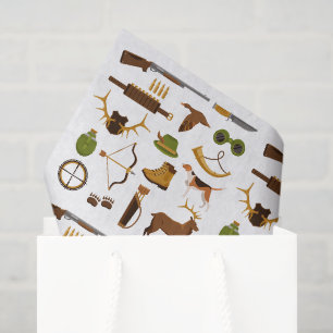 Jäger-Dekorpapier, Jagd Outdoor Seidenpapier