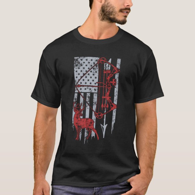 Jäger der Hirschfahne T-Shirt (Vorderseite)