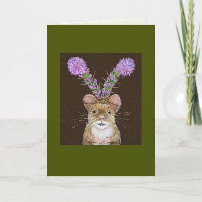 Jäger der Mauskarte Karte (Vorderseite)