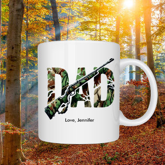 Jäger Der Personalisierte Tag des besten Vaters Va Kaffeetasse