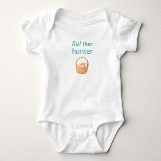 Jäger des ersten Males Baby Strampler (Vorderseite)