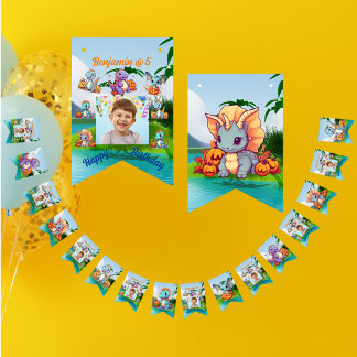 Jäger Flaggen Kindergeburtstag Party Baby Dinosaur