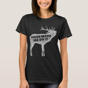 Jager hat mich dazu gebracht - Lustiges vintage Tr T-Shirt