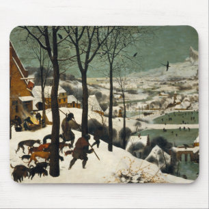 Jäger im Schnee durch Pieter Bruegel das Älteste Mousepad