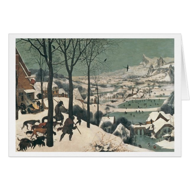 Jäger im Schnee - Januar 1565 (Vorderseite (Horizontal))