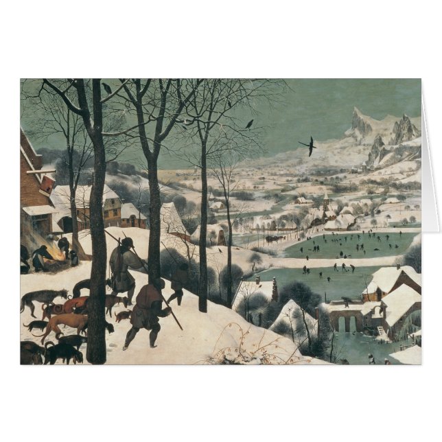 Jäger im Schnee - Januar 1565 (Vorderseite (Horizontal))