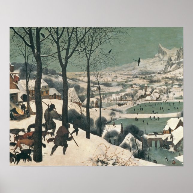 Jäger im Schnee - Januar 1565 Poster (Vorne)