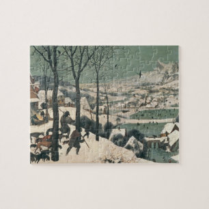 Jäger im Schnee - Januar 1565 Puzzle