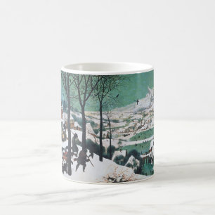 Jäger im Schnee von Bruegel Kaffeetasse