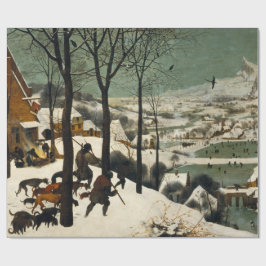 Jäger im Schnee (von Pieter Bruegel dem Älteren) Geschenkpapier